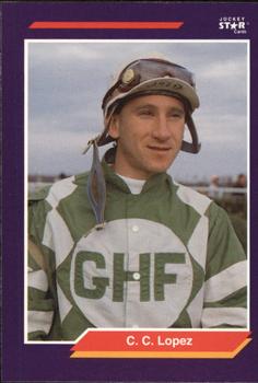 1992 Jockey Star #146 C.C. Lopez Front